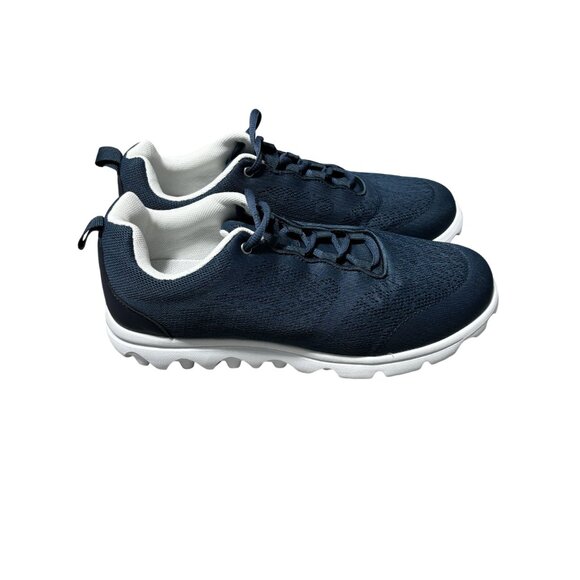 Propét Womens TravelActiv Sneakers Navy Size 9 4E Lightweight & Comfortable - Picture 3 of 9